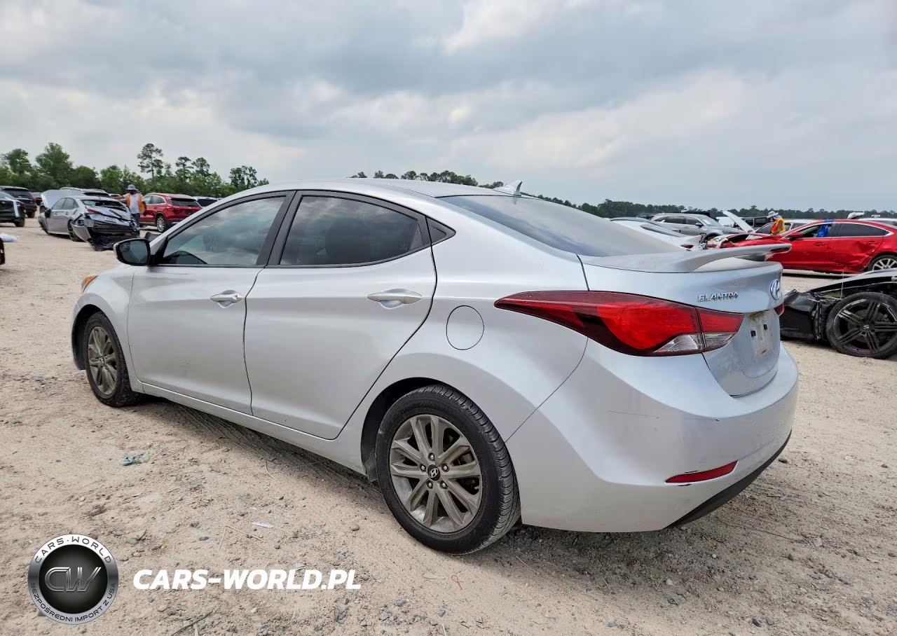 2014 Hyundai Elantra Se VIN:KMHDH4AE9EU210734 - 2