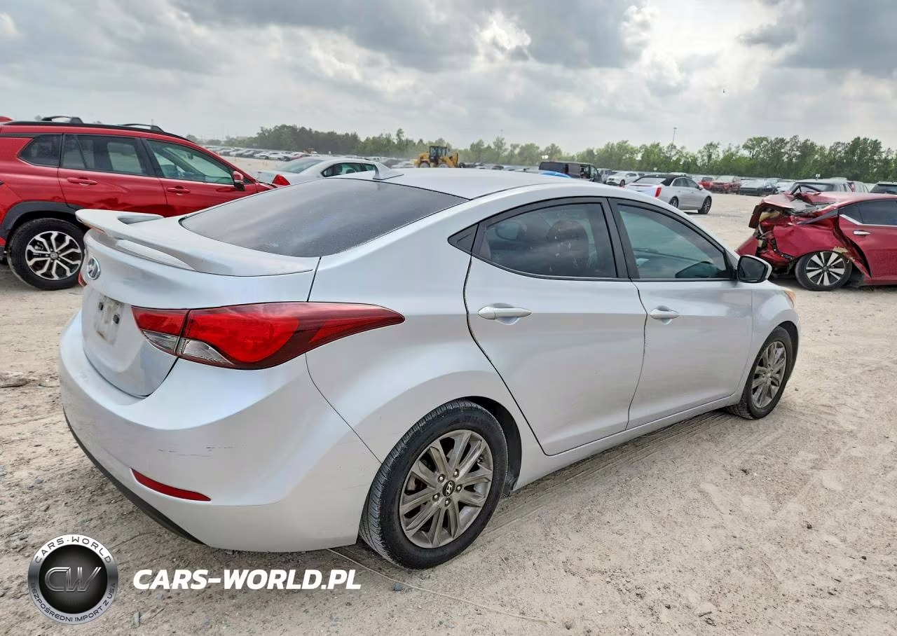 2014 Hyundai Elantra Se VIN:KMHDH4AE9EU210734 - 3