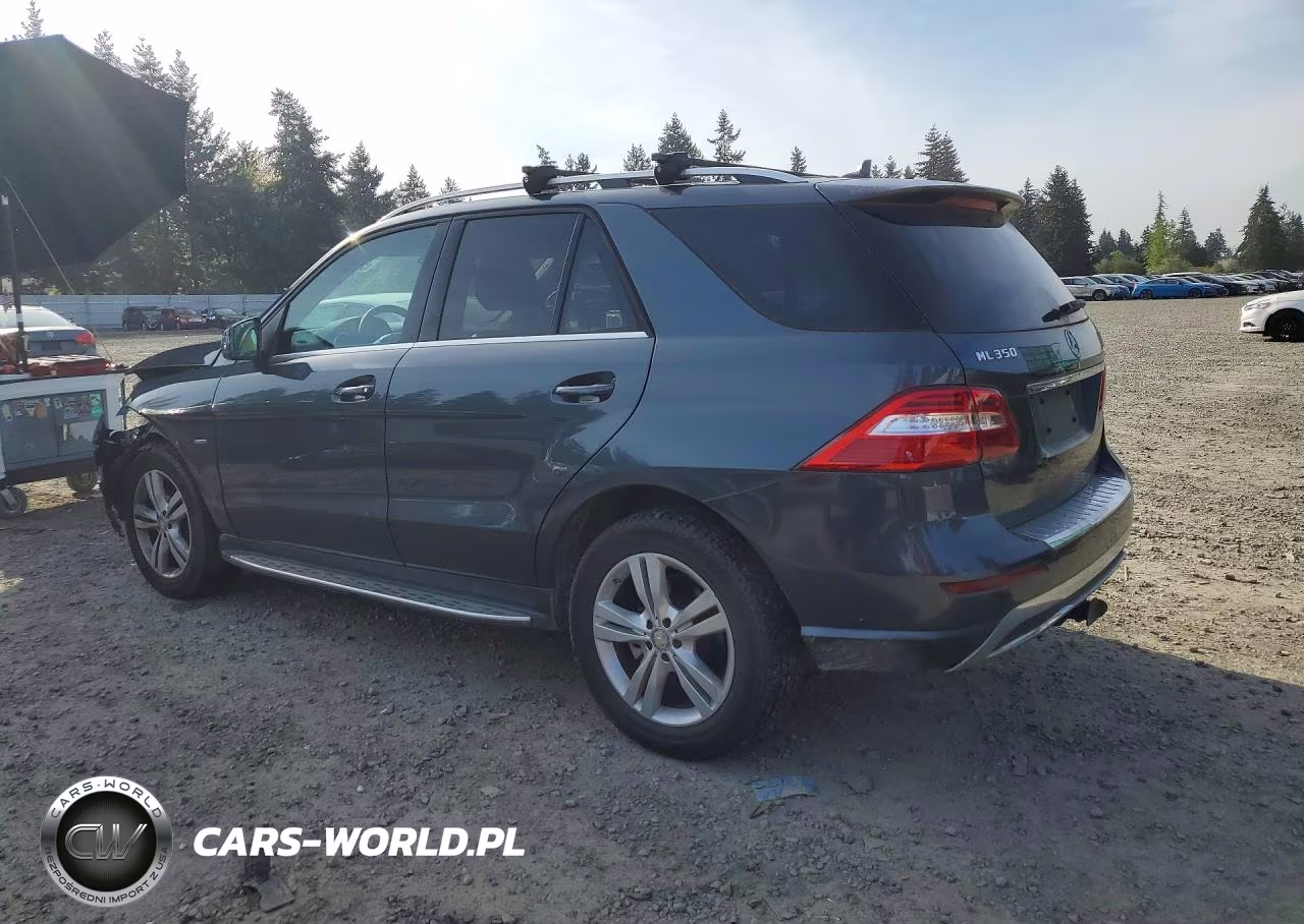 2012 Mercedes-Benz Ml 350 Bluetec VIN:4JGDA2EB0CA059709 - 2