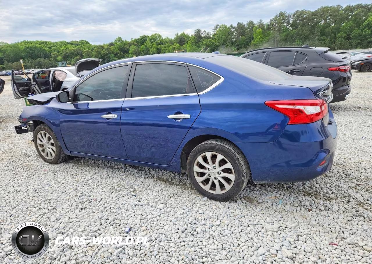 2018 Nissan Sentra Sv VIN:3N1AB7AP8JL627104 - 2