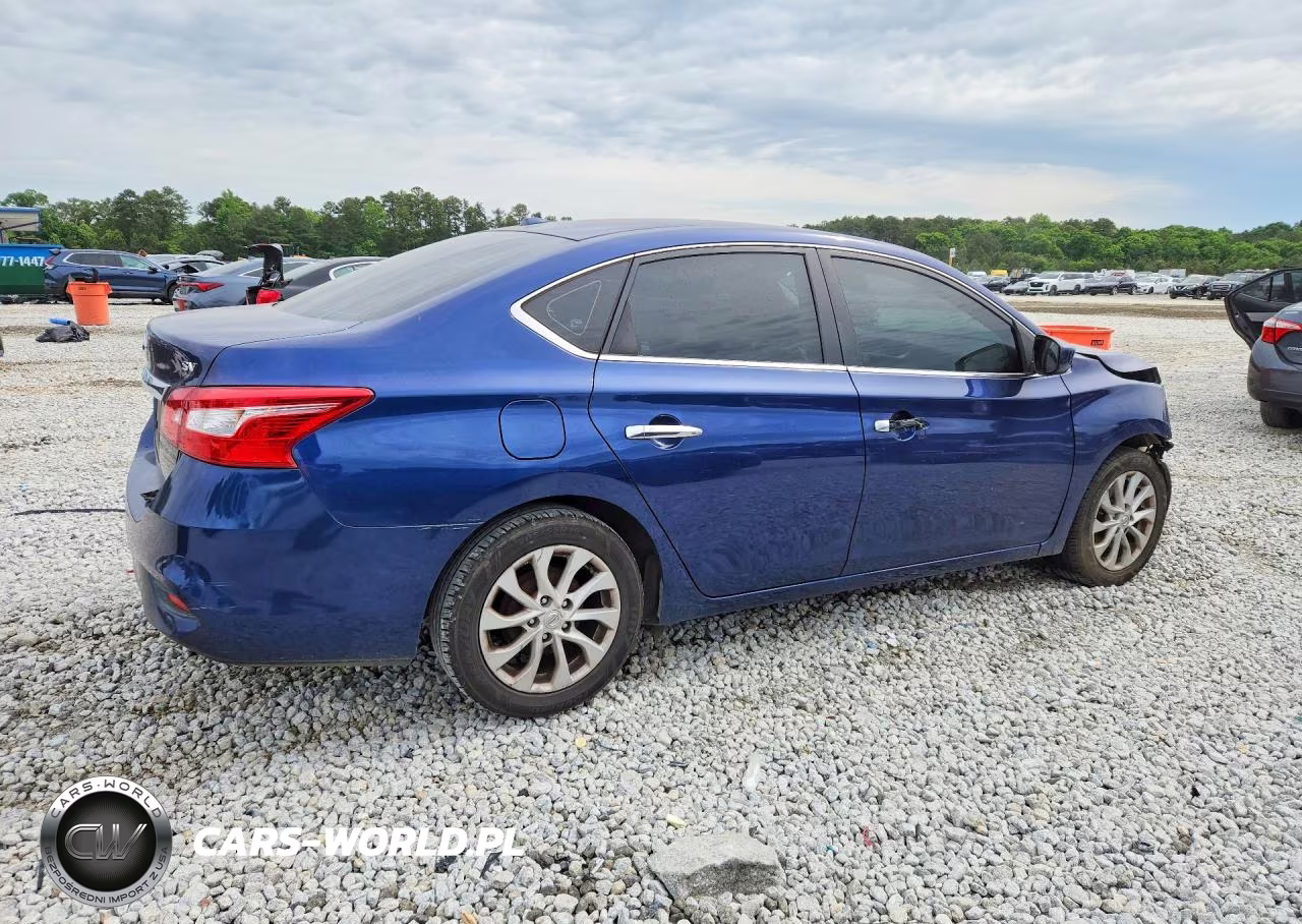 2018 Nissan Sentra Sv VIN:3N1AB7AP8JL627104 - 3