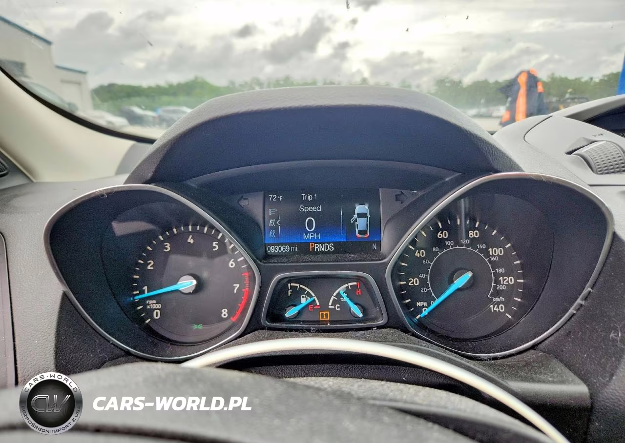 2018 Ford Escape S VIN:1FMCU0F70JUA38954 - 9