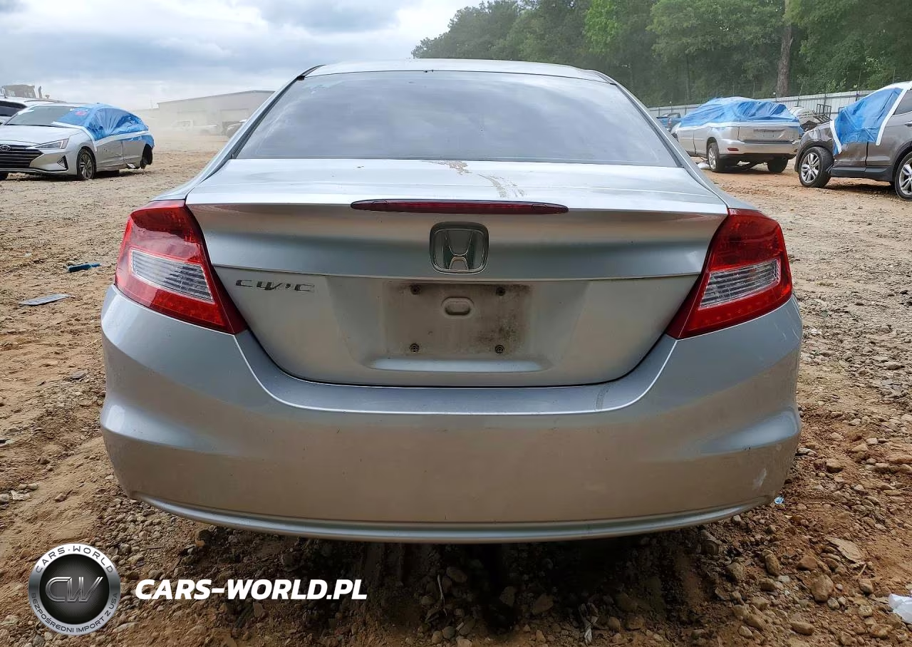 2012 Honda Civic Exl VIN:2HGFG3B06CH501352 - 6
