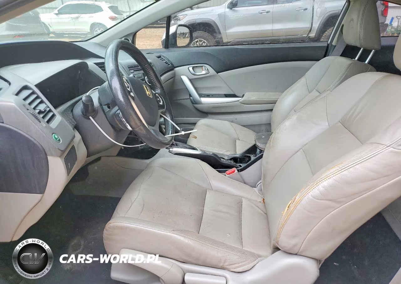 2012 Honda Civic Exl VIN:2HGFG3B06CH501352 - 7
