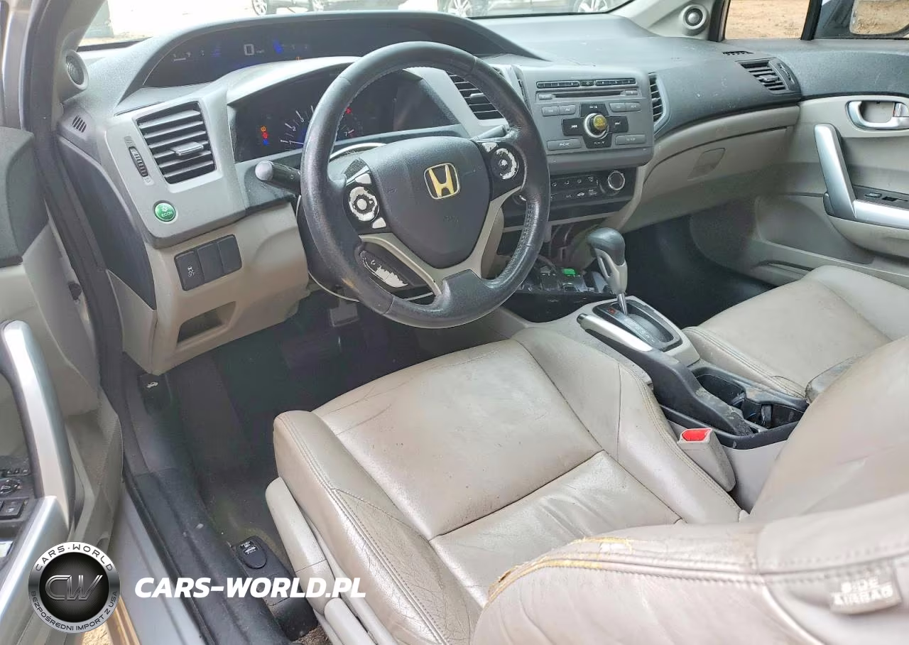2012 Honda Civic Exl VIN:2HGFG3B06CH501352 - 8