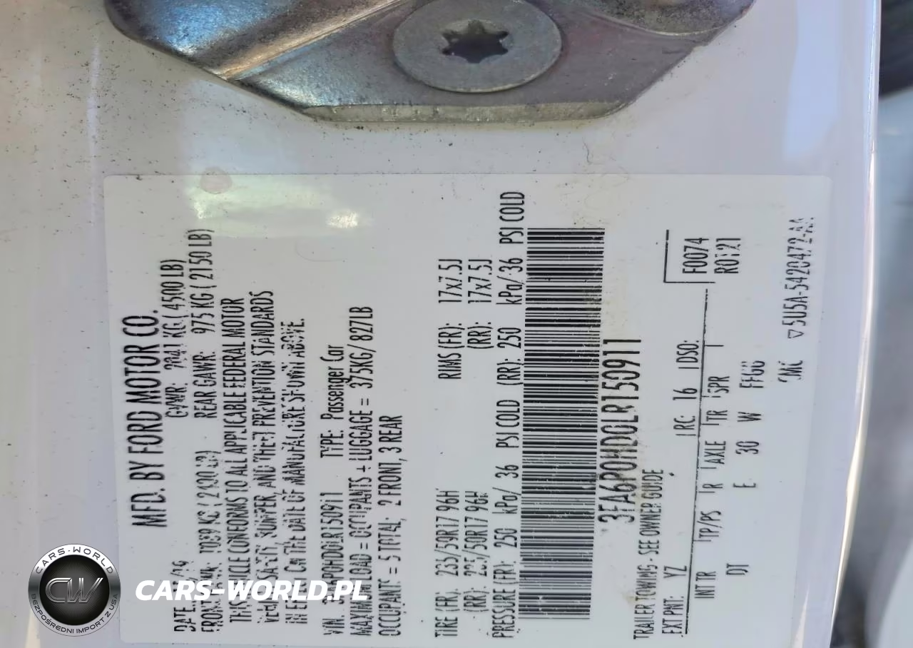 2020 Ford Fusion Se VIN:3FA6P0HD0LR150911 - 12
