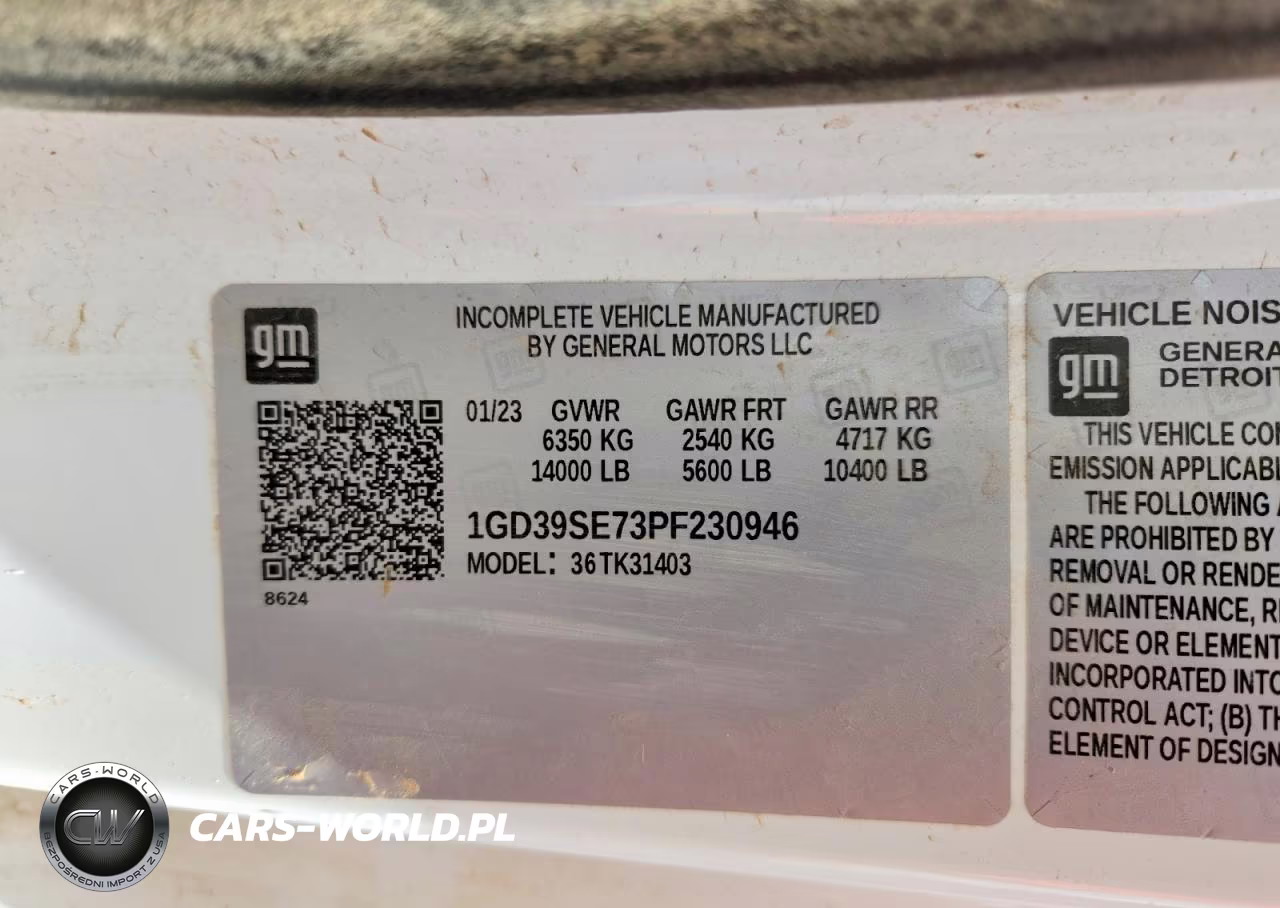 2023 GMC Sierra K35 - Box Truck VIN:1GD39SE73PF230946 - 13