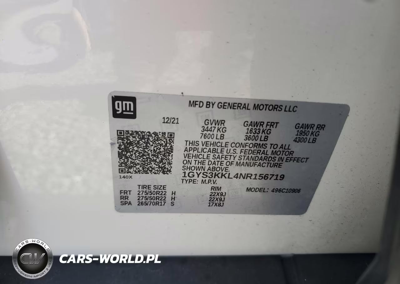 2022 Cadillac Escalade Esv Premium Luxury VIN:1GYS3KKL4NR156719 - 14