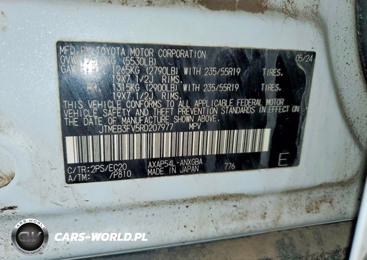 2024 Toyota Rav4 Prime Xse VIN:JTMEB3FV5RD207977 - 14
