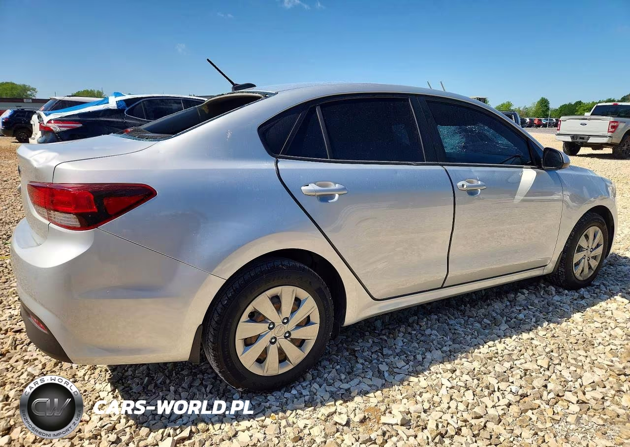 2020 Kia Rio Lx VIN:3KPA24AD8LE315339 - 3