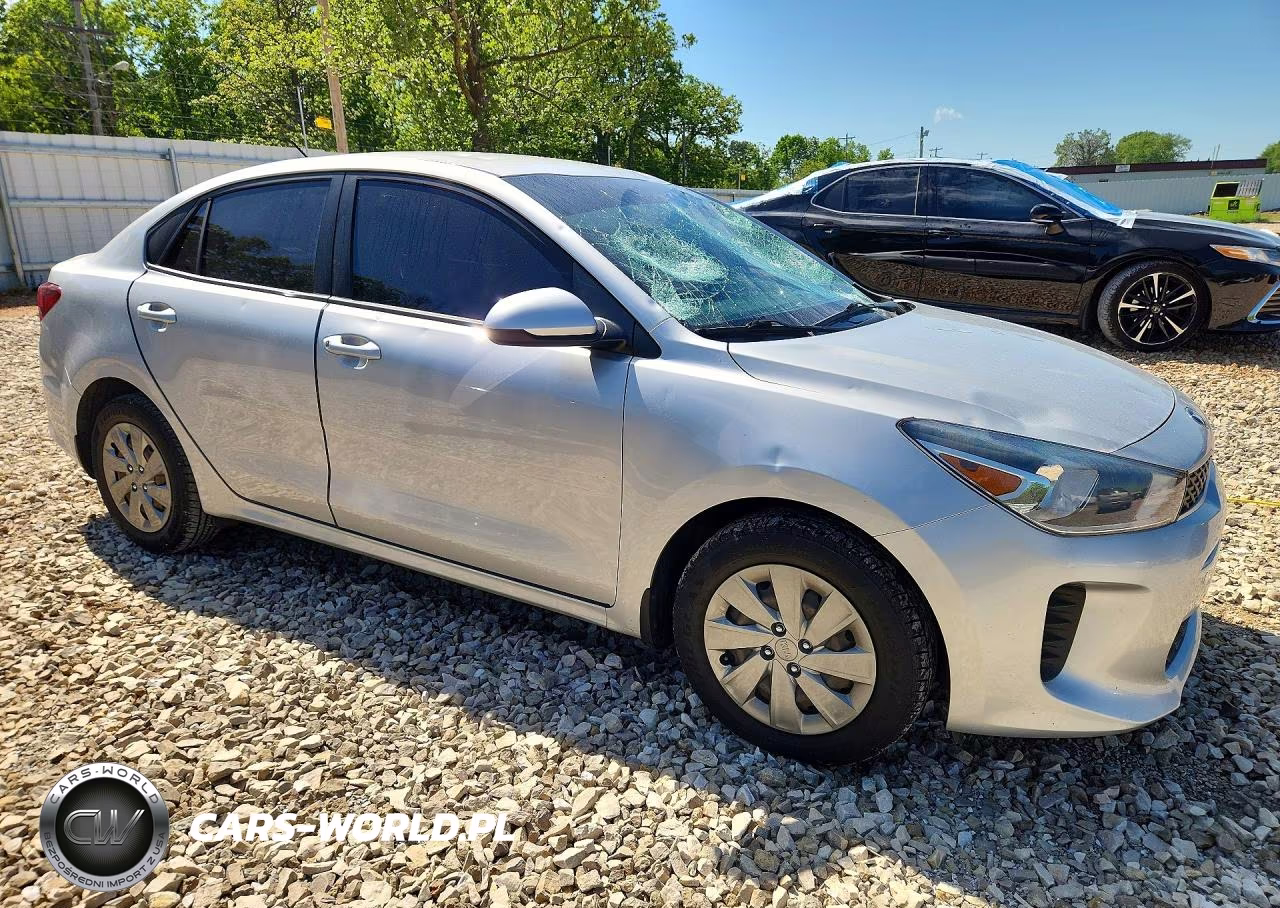 2020 Kia Rio Lx VIN:3KPA24AD8LE315339 - 4