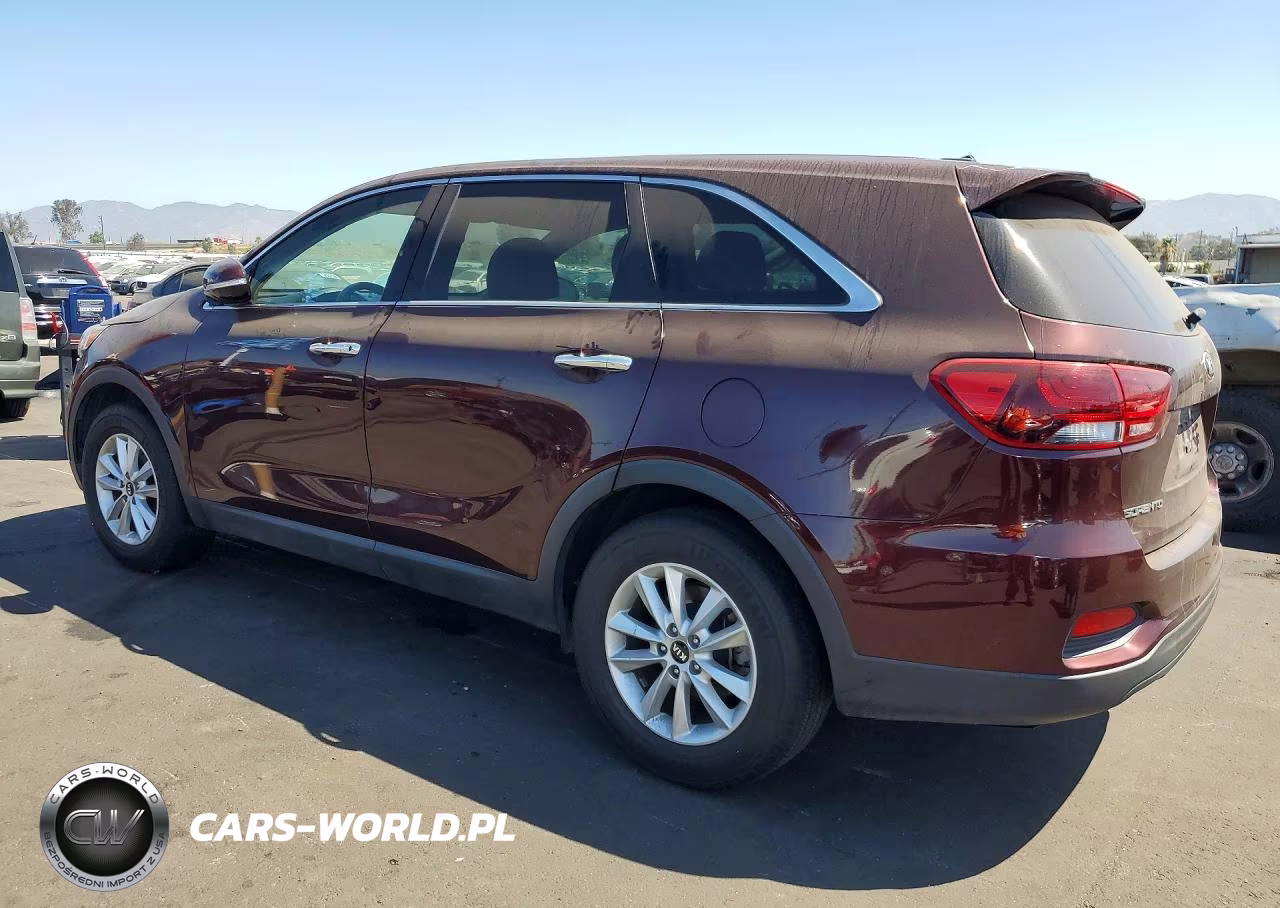 2019 Kia Sorento Lx VIN:5XYPG4A52KG547411 - 2