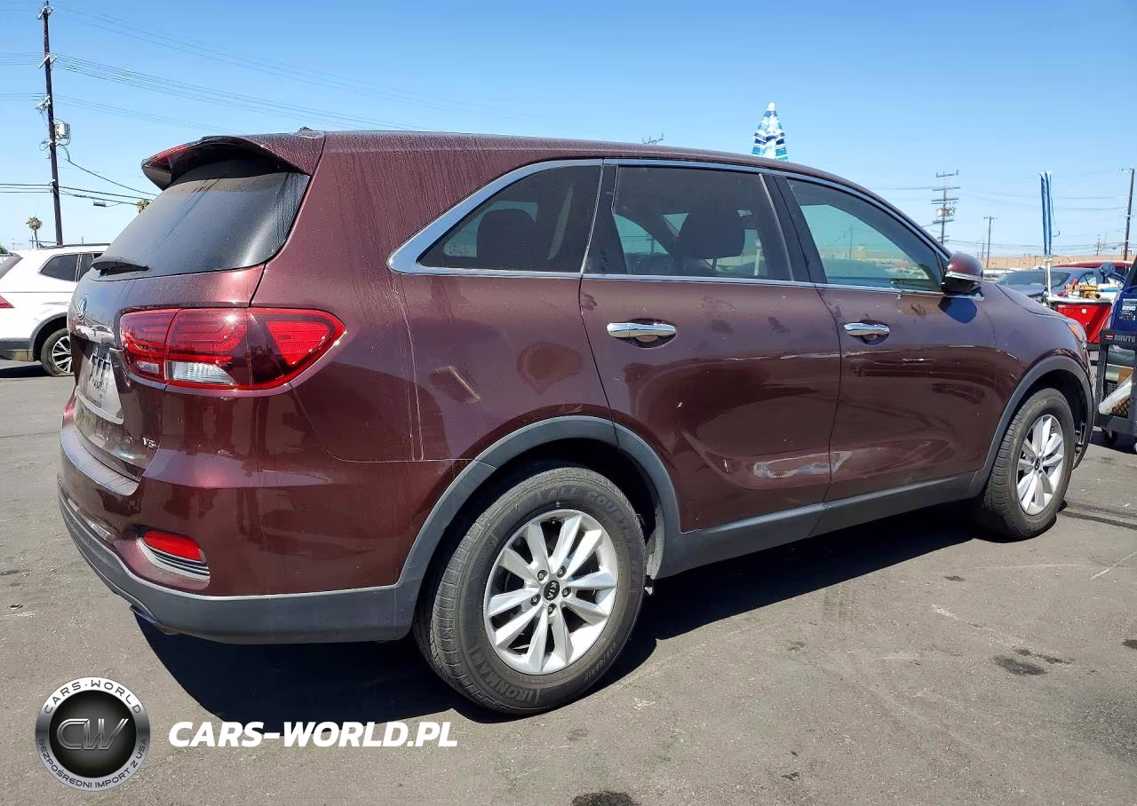 2019 Kia Sorento Lx VIN:5XYPG4A52KG547411 - 3