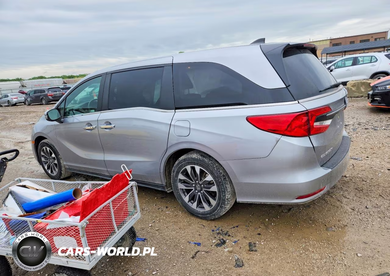 2024 Honda Odyssey Exl VIN:5FNRL6H67RB056025 - 2