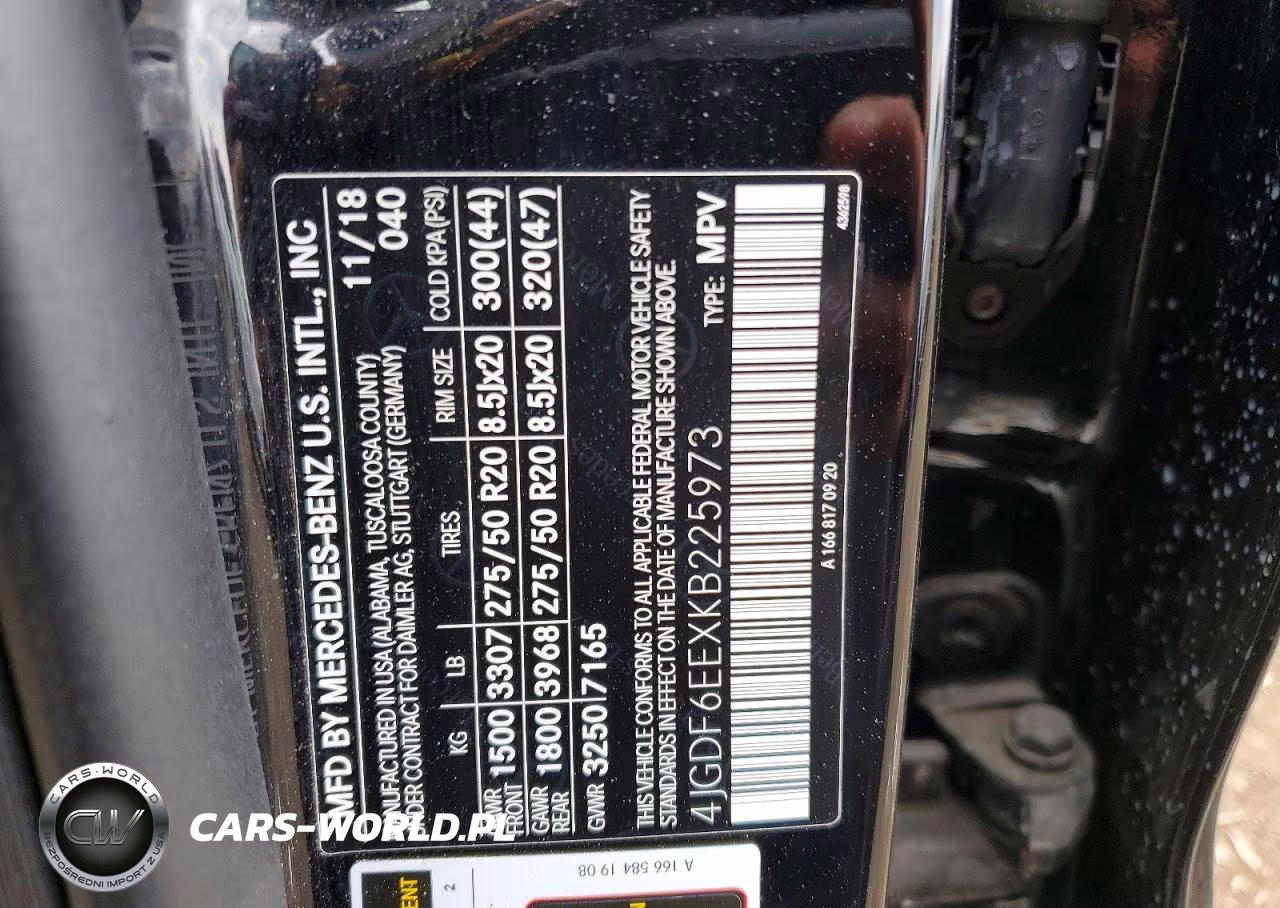 2019 Mercedes-Benz Gls 450 4Matic VIN:4JGDF6EEXKB225973 - 13