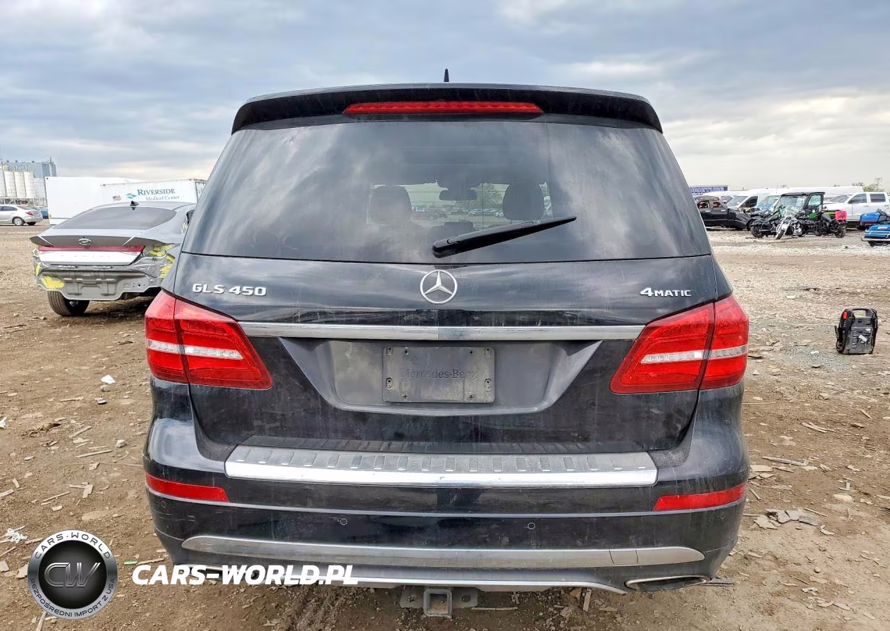 2019 Mercedes-Benz Gls 450 4Matic VIN:4JGDF6EEXKB225973 - 6