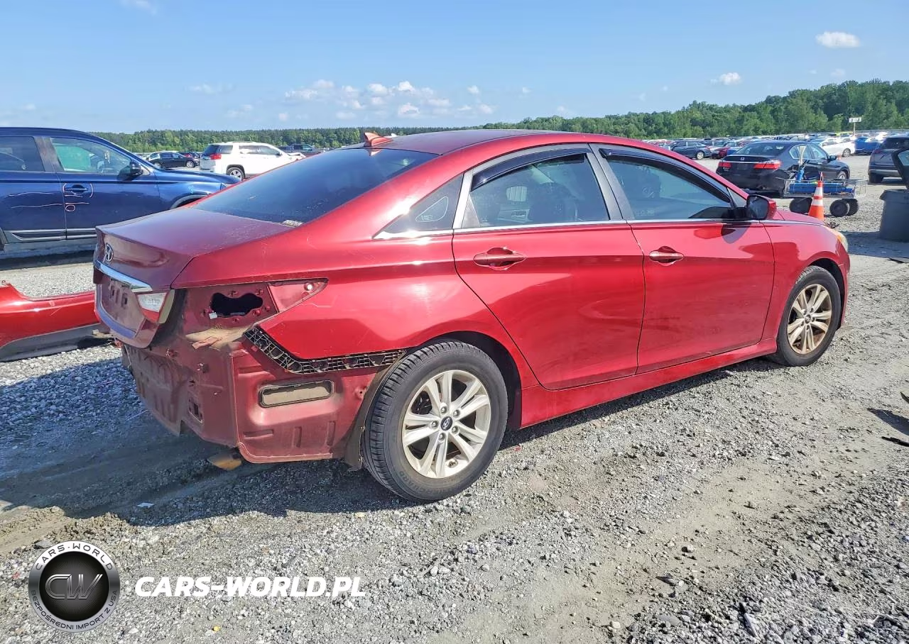 2014 Hyundai Sonata Gls VIN:5NPEB4AC2EH875204 - 3