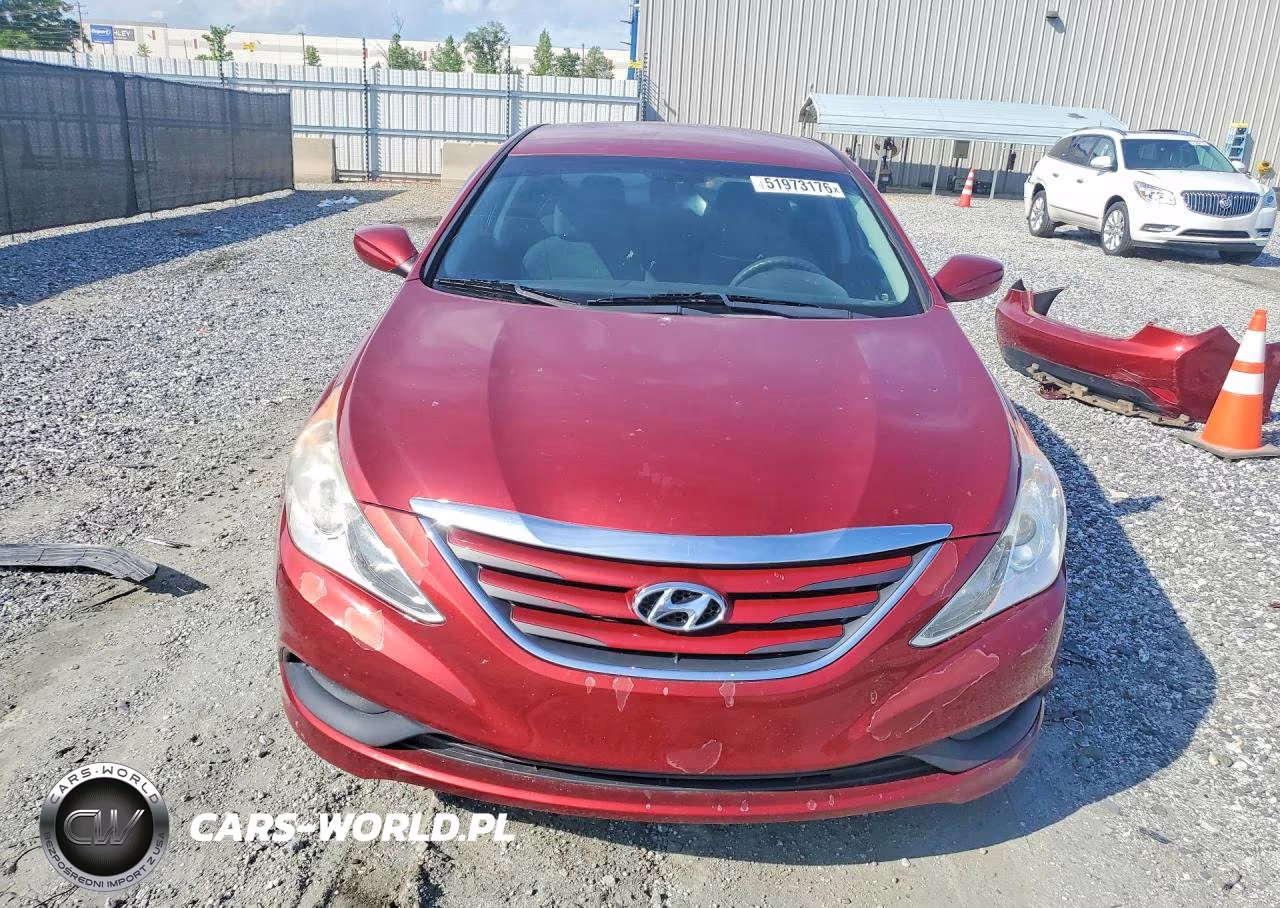 2014 Hyundai Sonata Gls VIN:5NPEB4AC2EH875204 - 5
