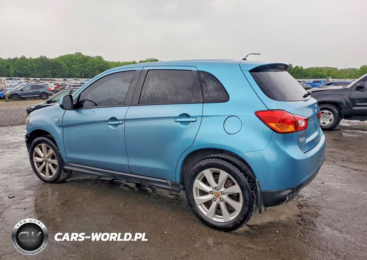 2014 Mitsubishi Outlander Sport Es VIN:4A4AP3AU2EE005366 - 2