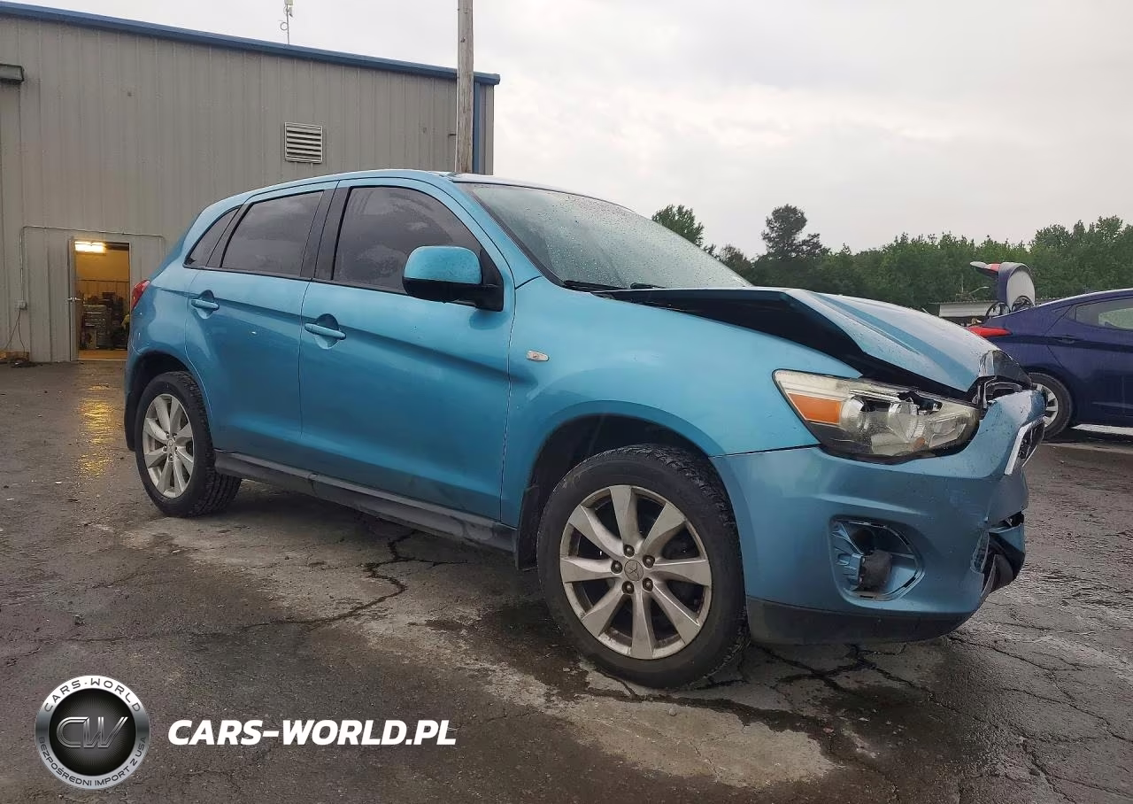2014 Mitsubishi Outlander Sport Es VIN:4A4AP3AU2EE005366 - 4