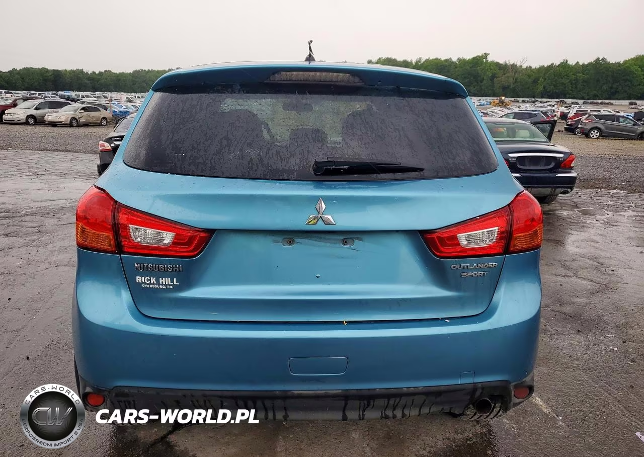 2014 Mitsubishi Outlander Sport Es VIN:4A4AP3AU2EE005366 - 6