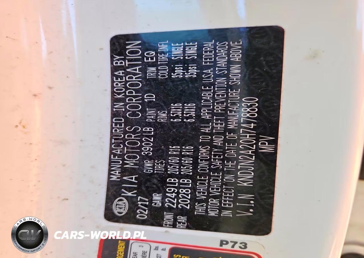 2017 Kia Soul Base VIN:KNDJN2A20H7478830 - 13