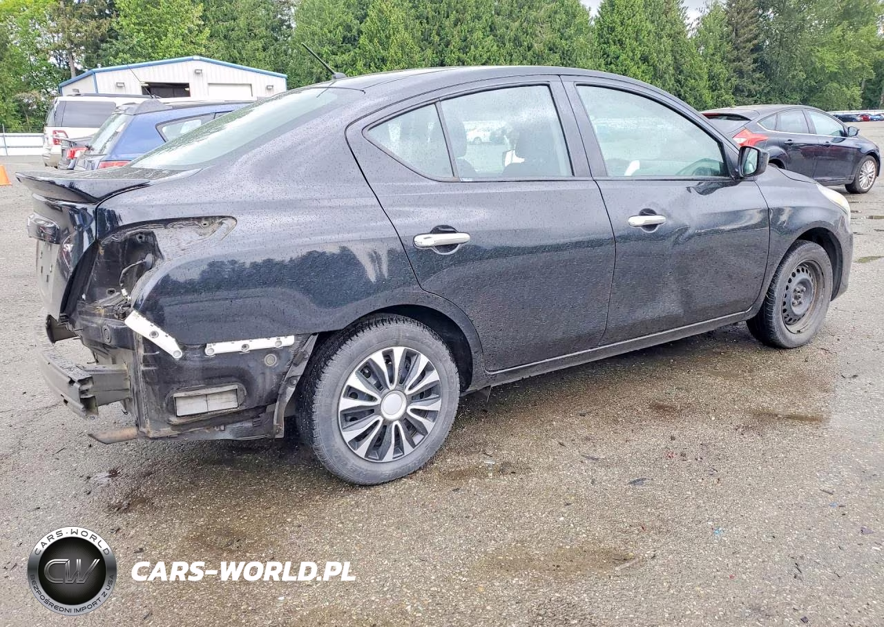 2019 Nissan Versa Sv VIN:3N1CN7AP7KL876396 - 3