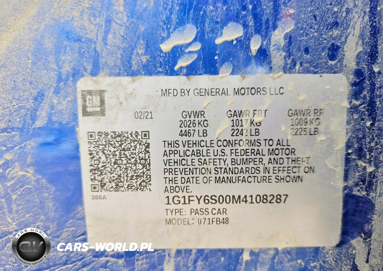 2021 Chevrolet Bolt Ev Lt VIN:1G1FY6S00M4108287 - 12