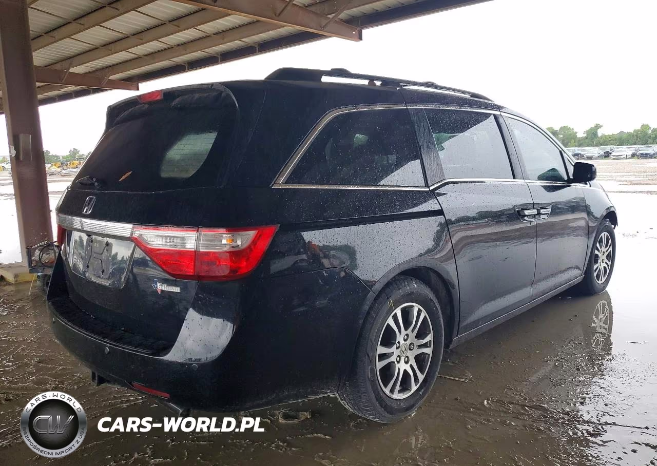 2012 Honda Odyssey Exl VIN:5FNRL5H64CB146928 - 3