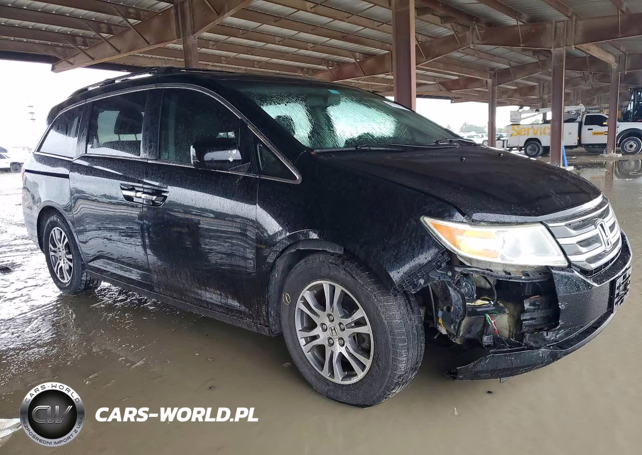 2012 Honda Odyssey Exl VIN:5FNRL5H64CB146928 - 4