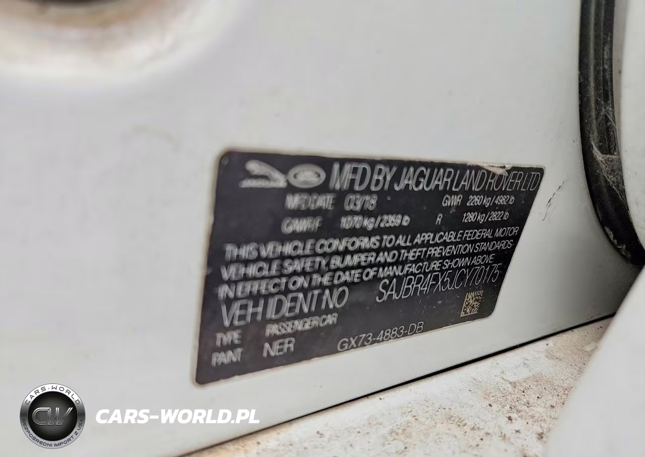 2018 JAGUAR XF VIN:SAJBR4FX5JCY70175 - 12