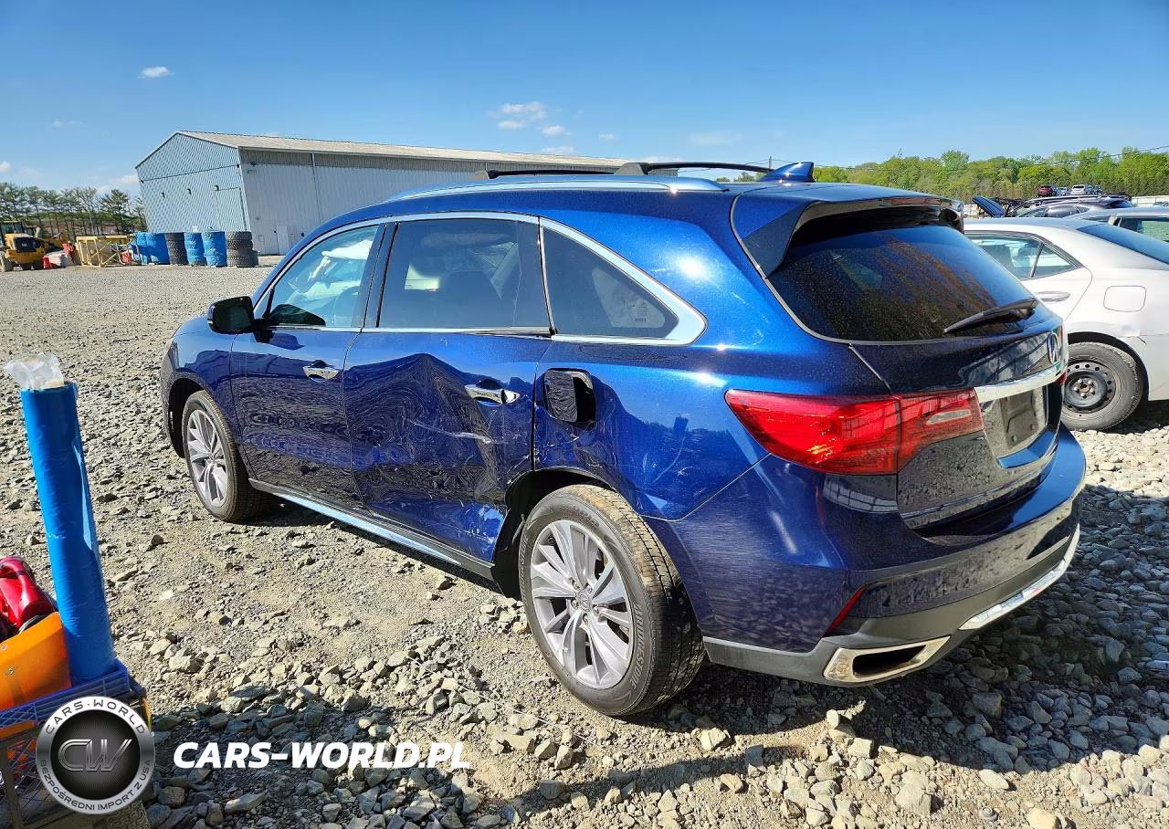 2017 Acura Mdx Technology VIN:5J8YD4H59HL000329 - 2