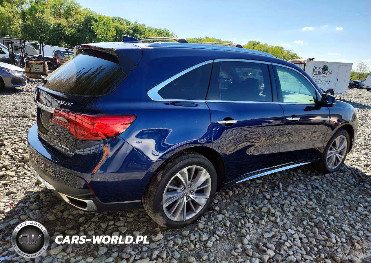 2017 Acura Mdx Technology VIN:5J8YD4H59HL000329 - 3