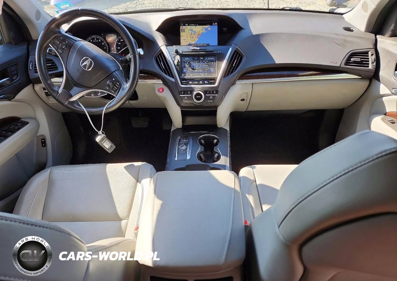 2017 Acura Mdx Technology VIN:5J8YD4H59HL000329 - 8