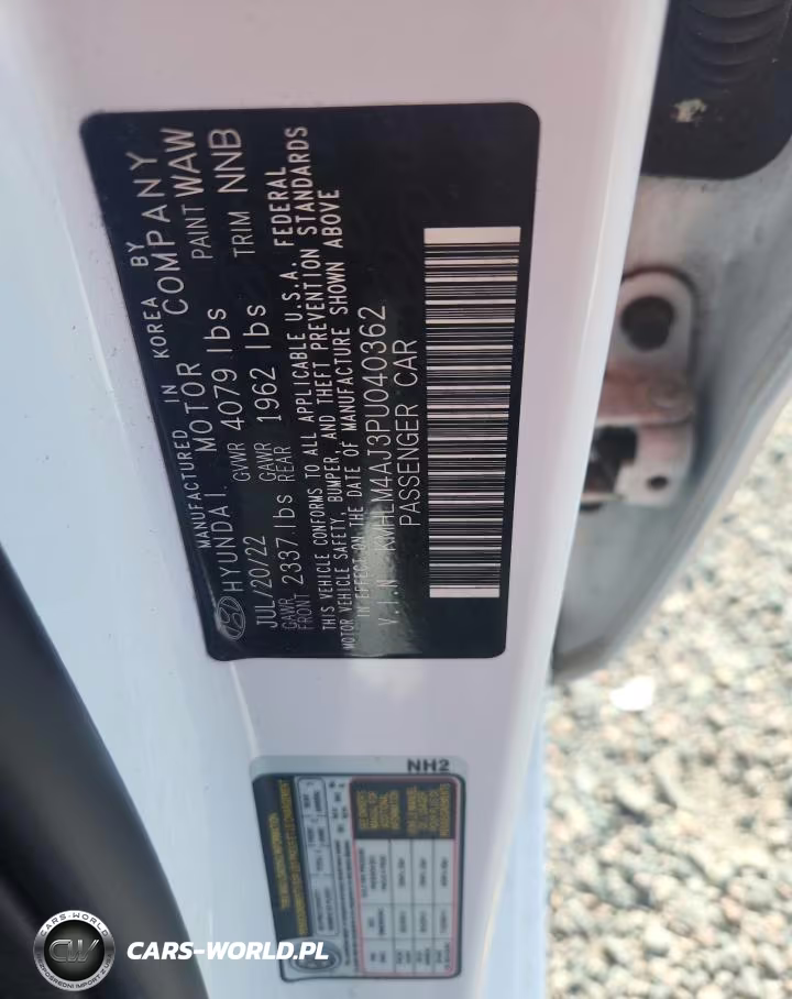 2023 Hyundai Elantra Blue VIN:KMHLM4AJ3PU040362 - 12