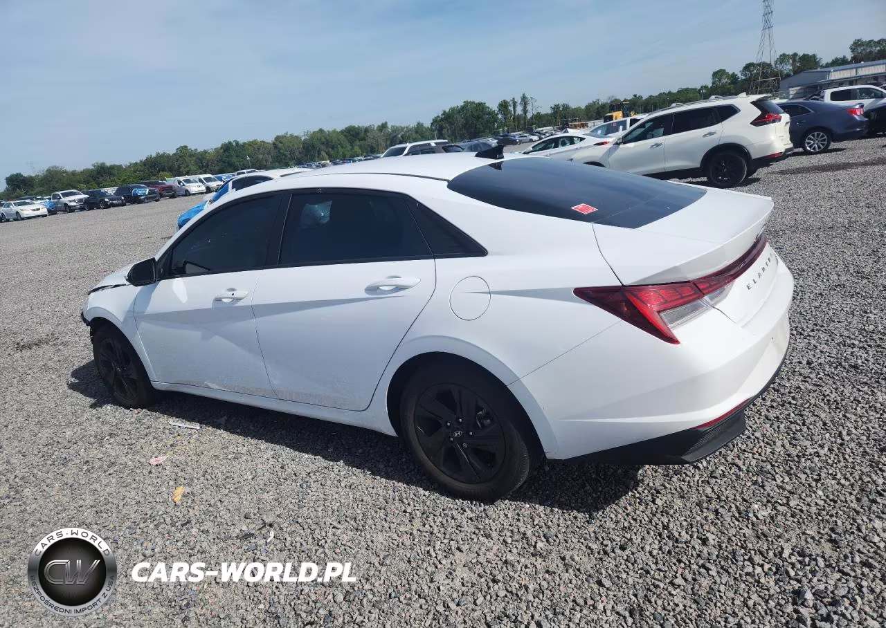 2023 Hyundai Elantra Blue VIN:KMHLM4AJ3PU040362 - 2