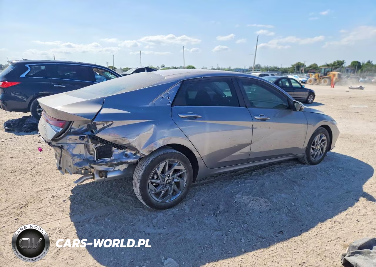 2024 Hyundai Elantra Sel VIN:KMHLM4DG8RU798359 - 3