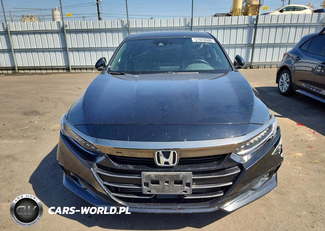 2022 Honda Accord Sport VIN:1HGCV1F38NA053019 - 5