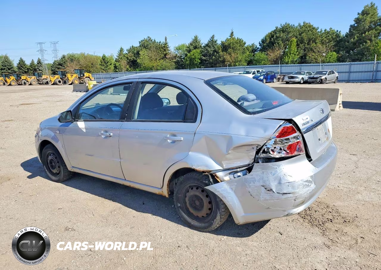 2007 Chevrolet Aveo Base VIN:KL1TD56657B128220 - 2