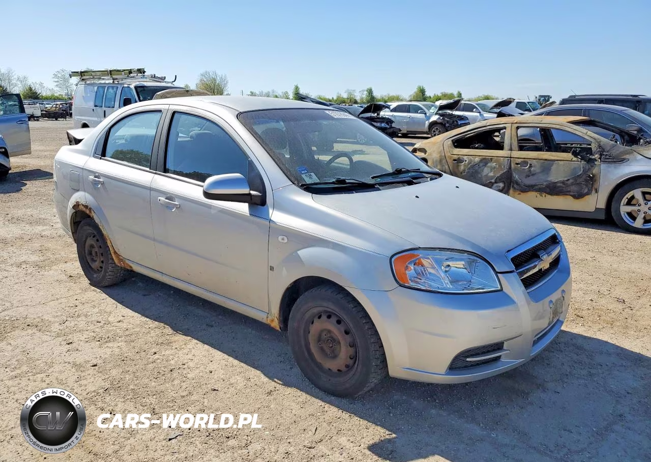 2007 Chevrolet Aveo Base VIN:KL1TD56657B128220 - 4