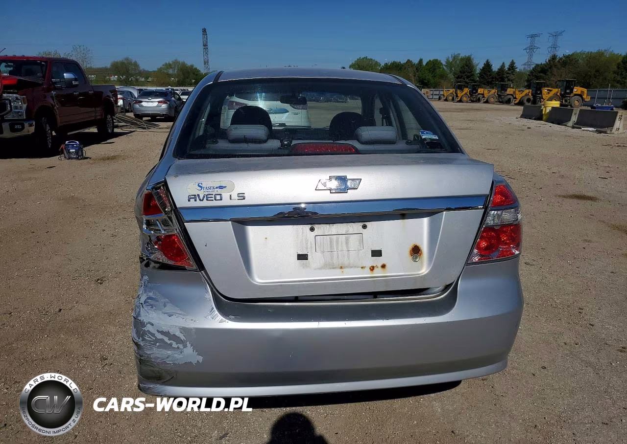 2007 Chevrolet Aveo Base VIN:KL1TD56657B128220 - 6