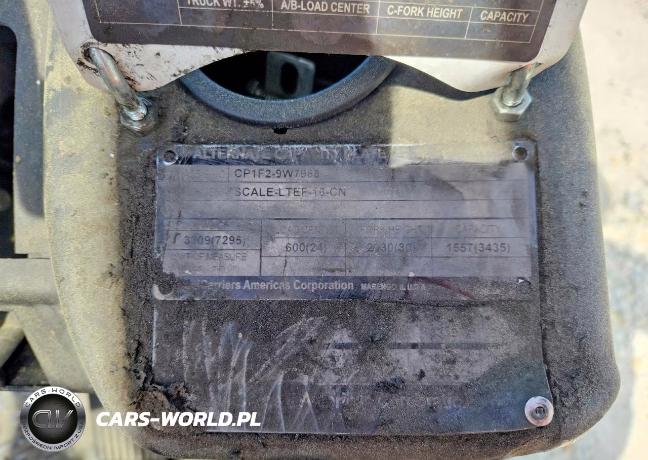2015 Unicarriers Forklift VIN:CP1F29W7968 - 10