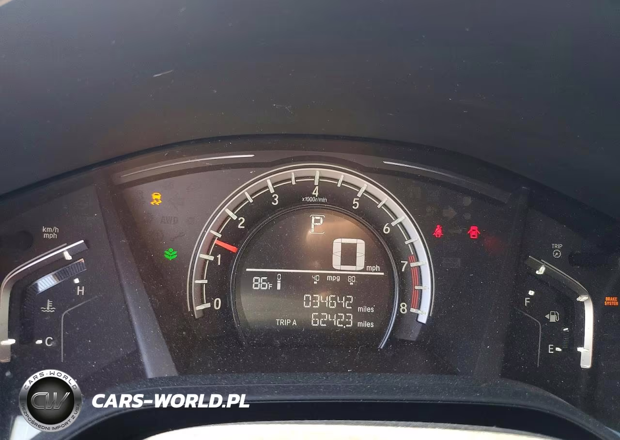 2017 Honda Cr-V Lx VIN:7FARW5H30HE008442 - 9
