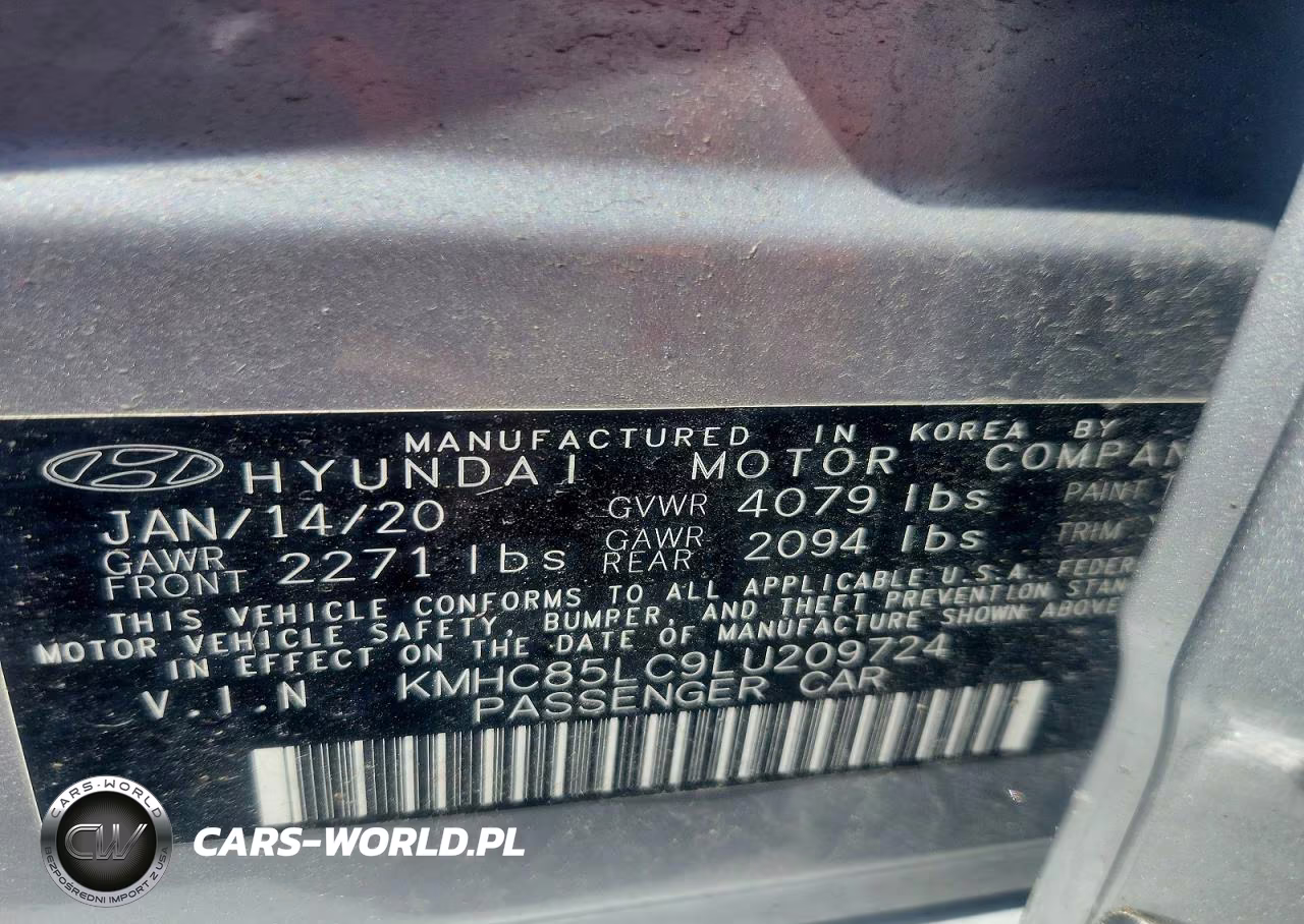 2020 Hyundai Ioniq Sel VIN:KMHC85LC9LU209724 - 13