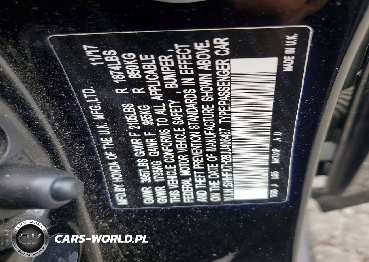2018 Honda Civic Lx VIN:SHHFK7H28JU406497 - 12