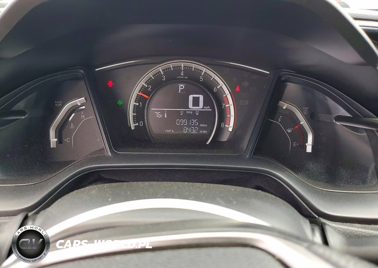 2018 Honda Civic Lx VIN:SHHFK7H28JU406497 - 9