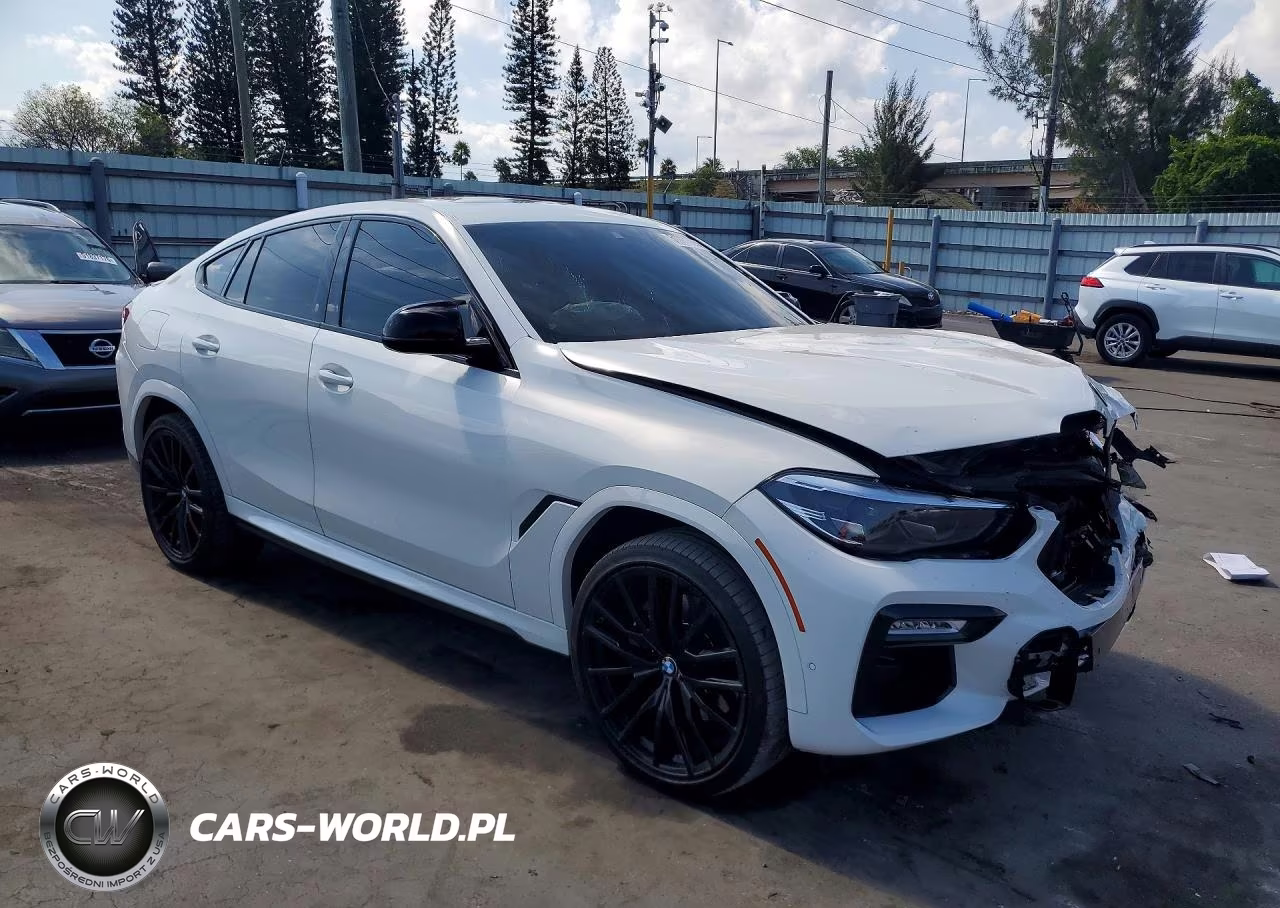 2021 BMW X6 Sdrive 40I VIN:5UXCY4C01M9F28237 - 4