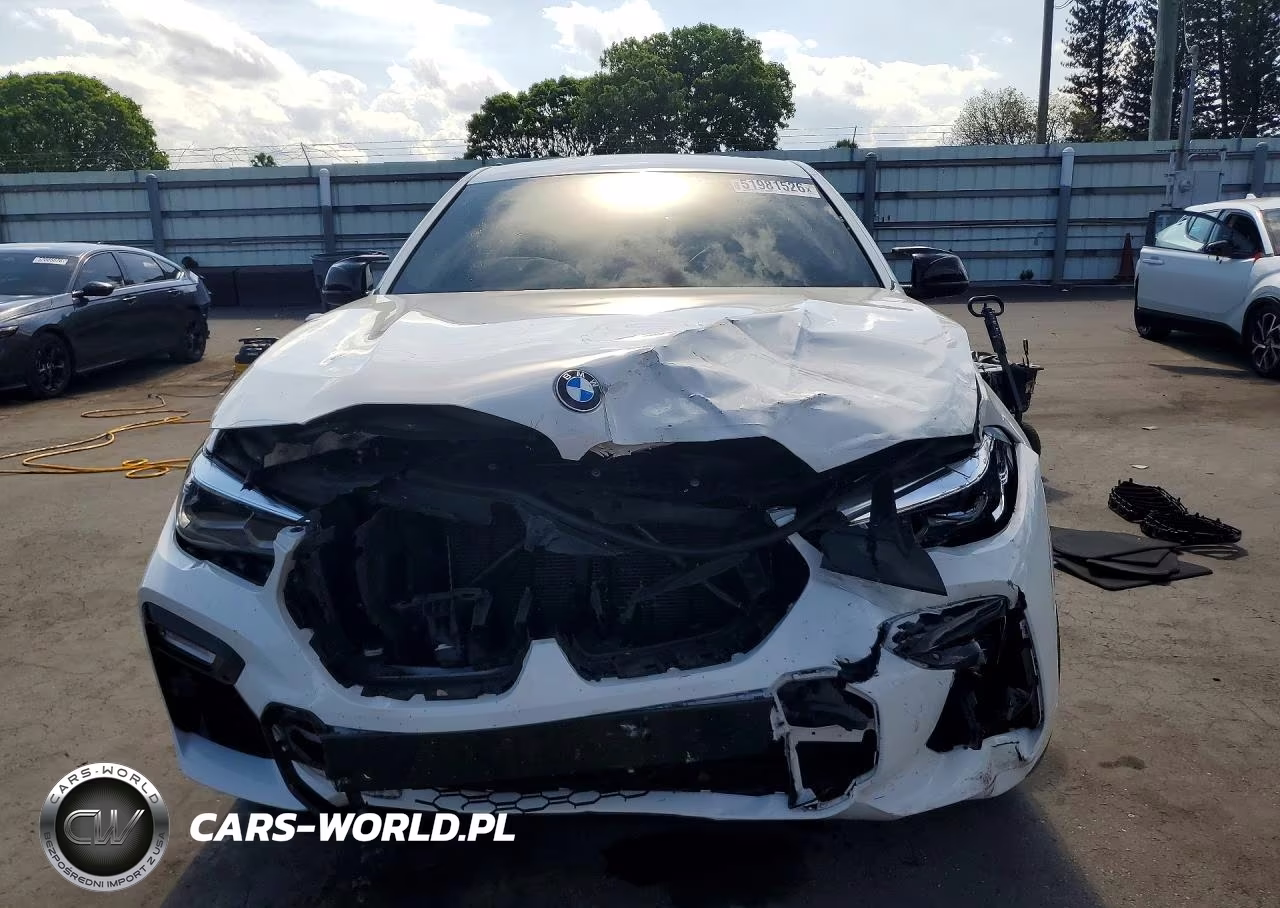 2021 BMW X6 Sdrive 40I VIN:5UXCY4C01M9F28237 - 5
