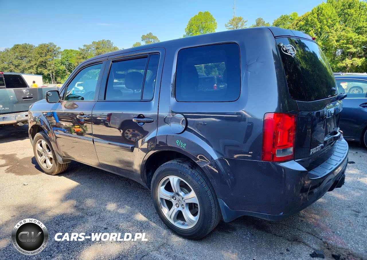 2014 Honda Pilot Exl VIN:5FNYF3H55EB026783 - 2