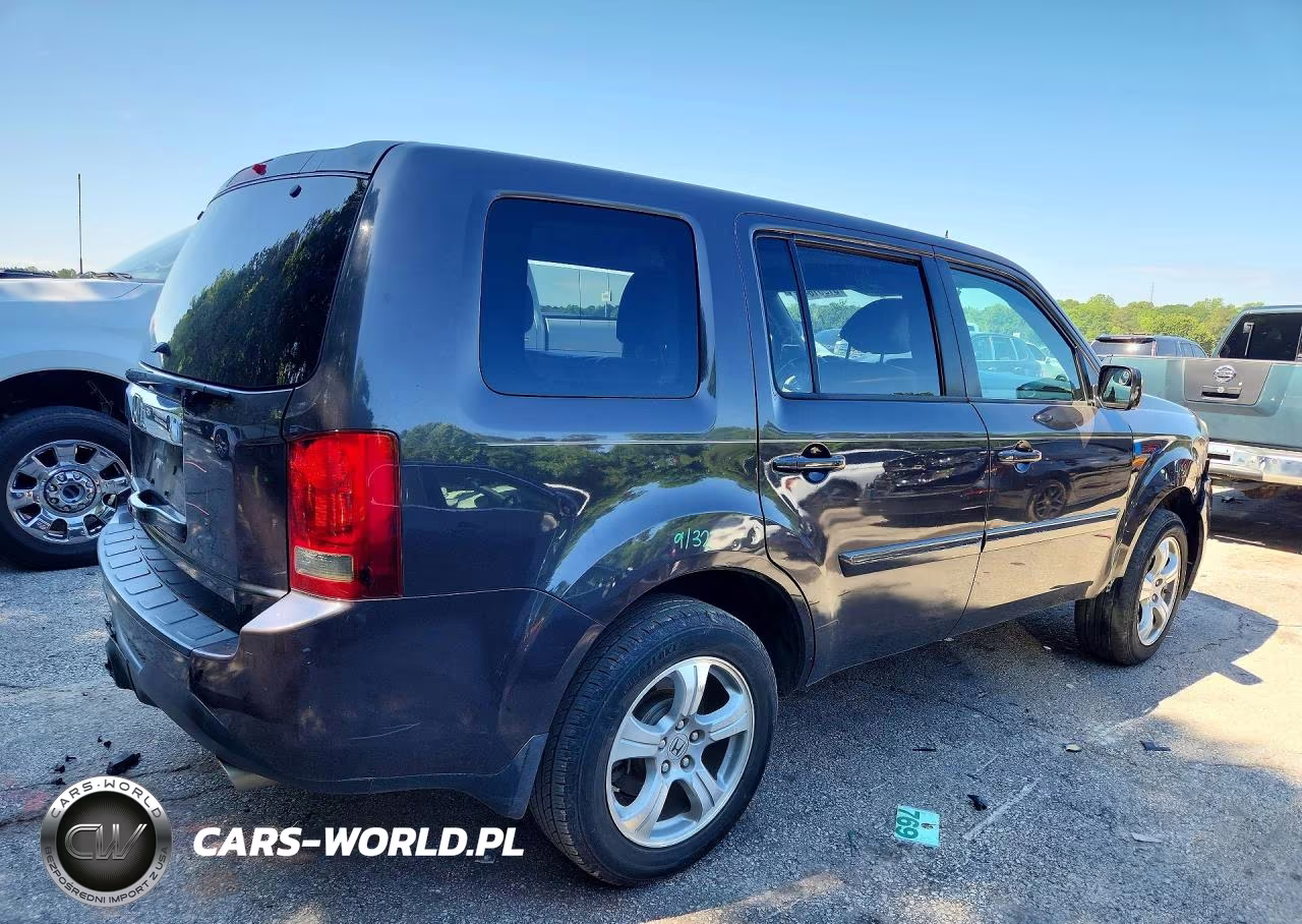 2014 Honda Pilot Exl VIN:5FNYF3H55EB026783 - 3